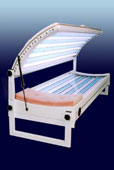Large double sunbed